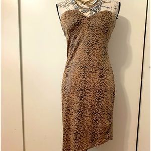 Ethina strapless asymmetrical dress